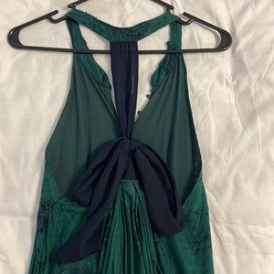 Free People top with ribbon tie back size XS